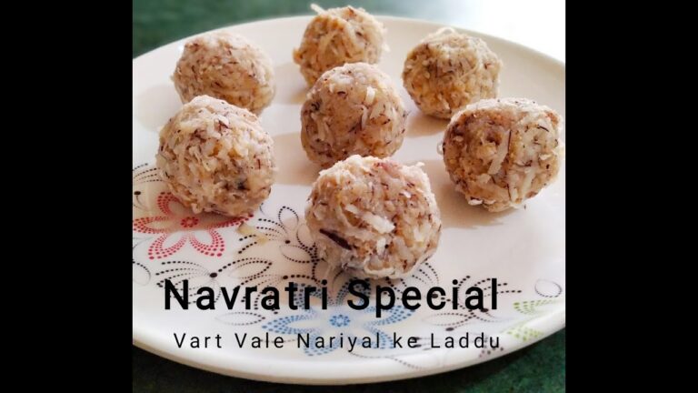 Navratri Special Vrat Laddu I Nariyal laddu | Coconut Sweets |Festival Sweets | Me with Mom’s Vision