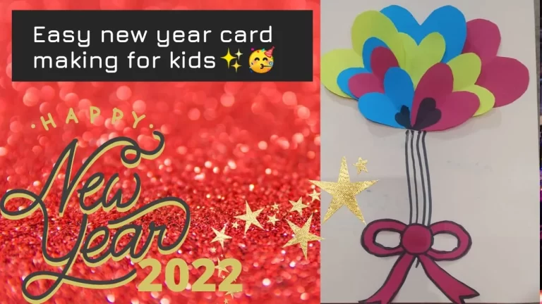 New Year Card DIY
