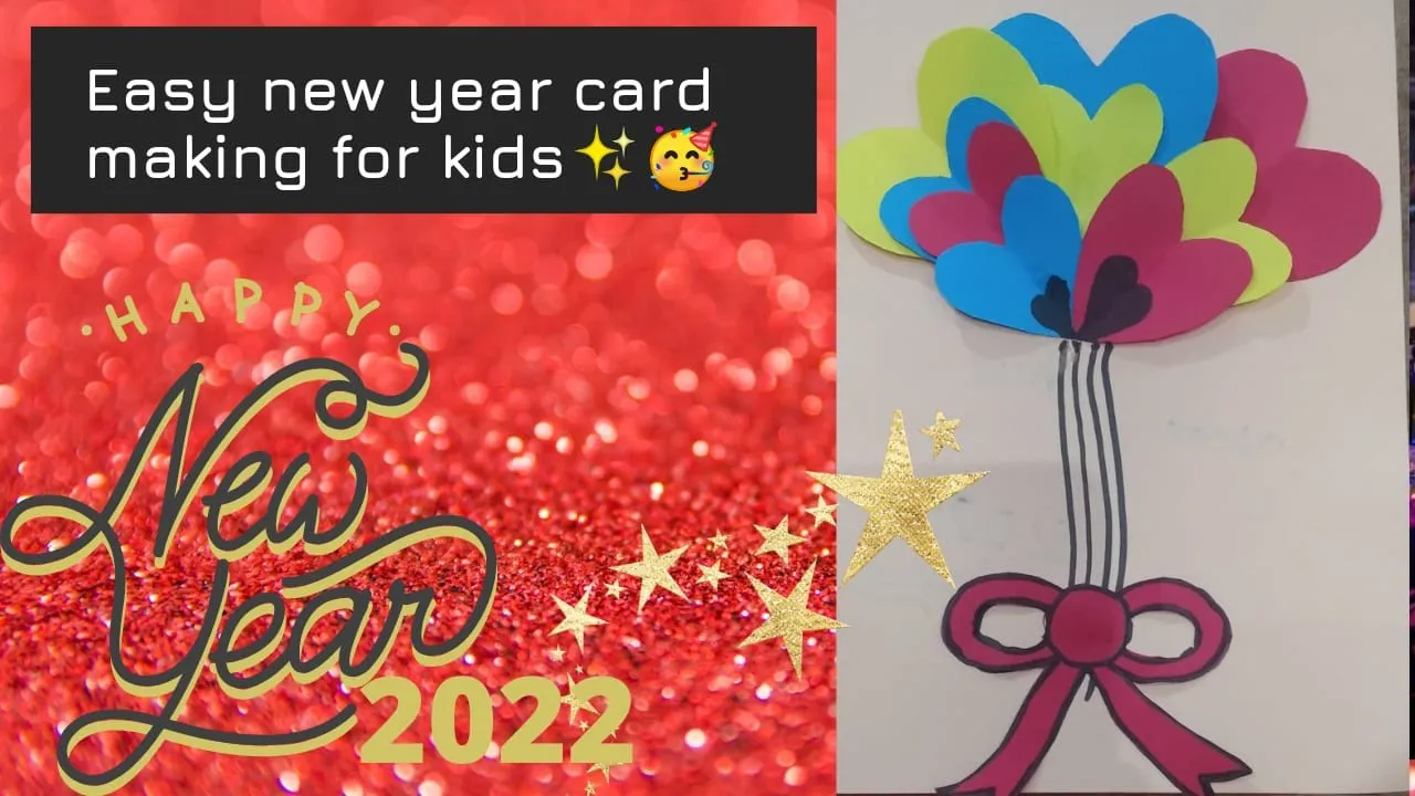 New Year Card DIY