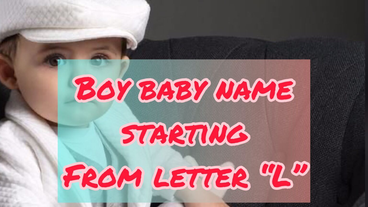 4 letter boy name starting with l