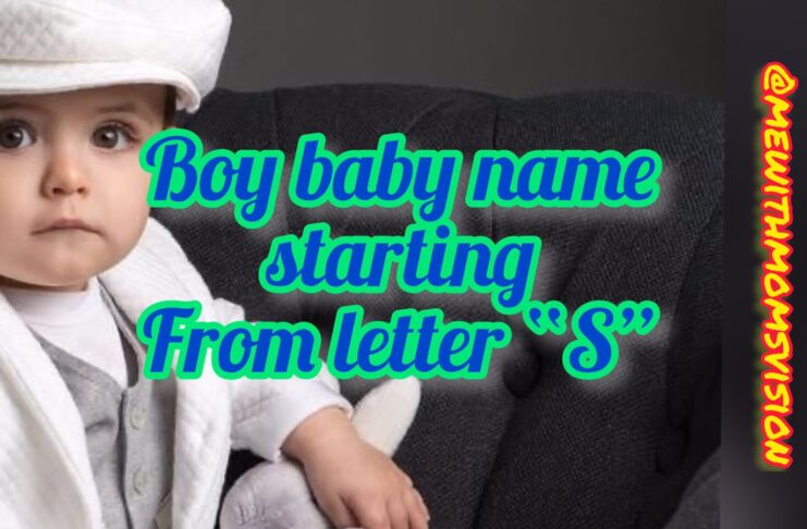 Boy baby name starting from letter S
