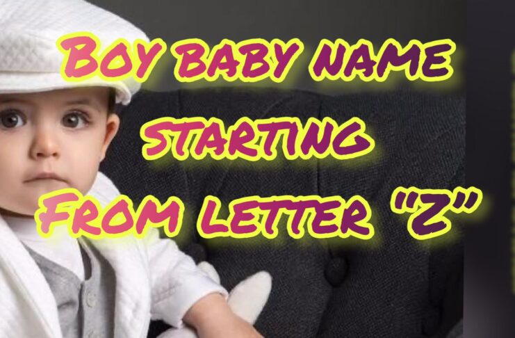 Boy baby name starting from letter Z