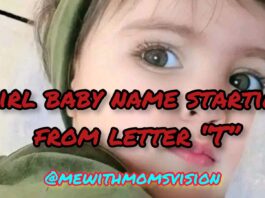 Girl baby name starting from letter T