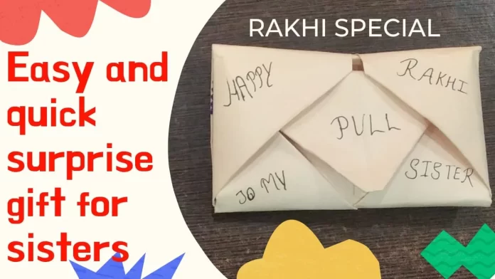 Easy gift Idea | How can make a special gift for Sister on Rakhi | रक्षा बंधन गिफ़्ट