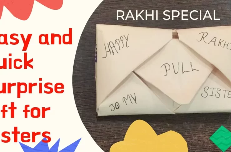 Easy gift Idea | How can make a special gift for Sister on Rakhi | रक्षा बंधन गिफ़्ट